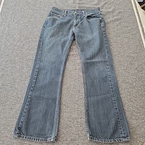 Levi's 527 Jeans Men's 31x30 Blue Bootcut Dark Wash Cowboy Cut Denim Flare